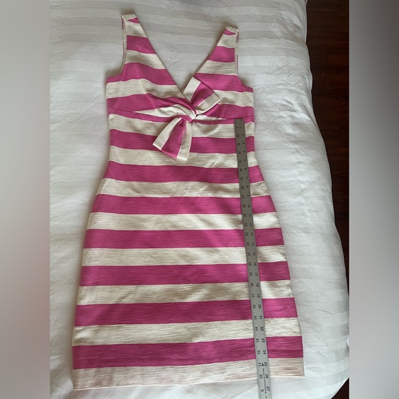 Beautiful Kate Spade Pink & White Striped
Dress - Size 10 - Picture 7 of 14